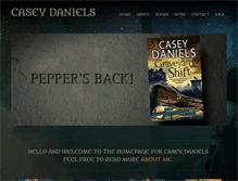 Tablet Screenshot of caseydaniels.com